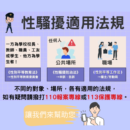 性騷擾適用法規宣導